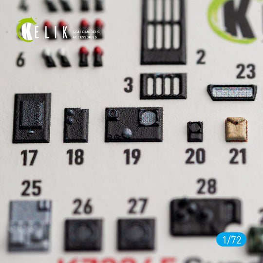Sunderlend MkI/II - interior 3D decals for Special Hobby