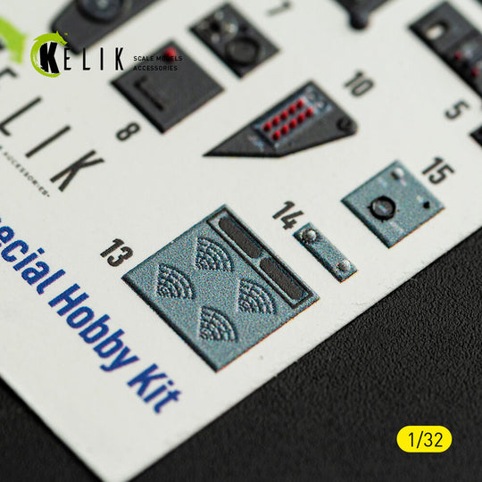 MS-406C-1 - interior 3D decals for Special Hobby kit