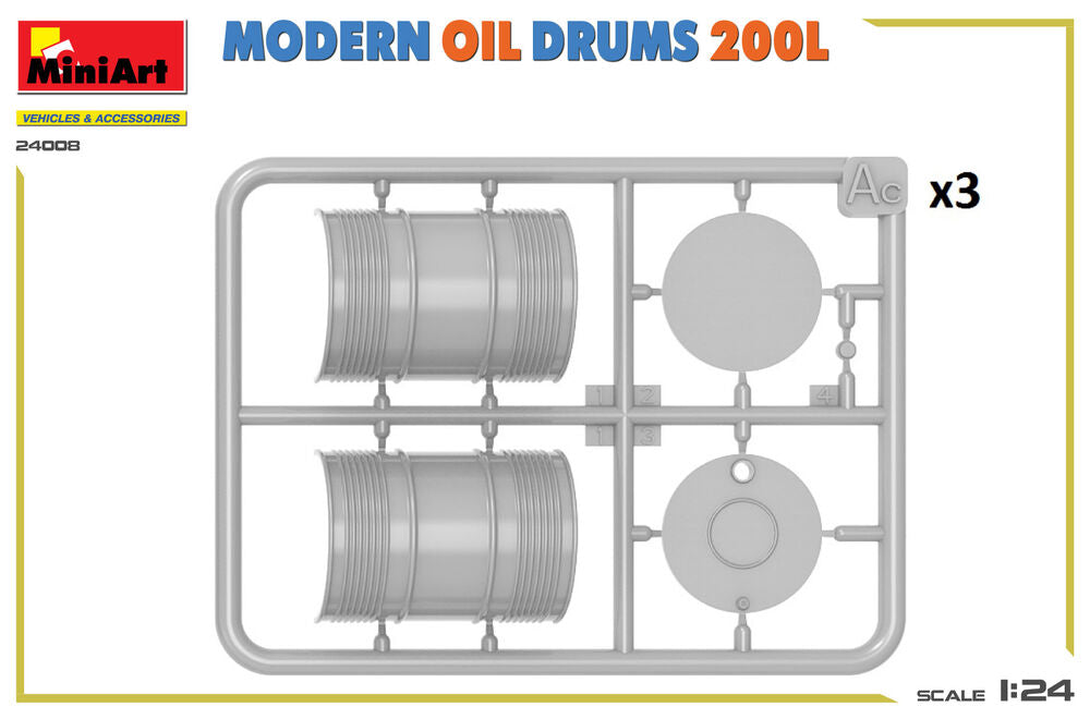 Modern Oil Drums 200L
