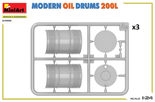 Modern Oil Drums 200L