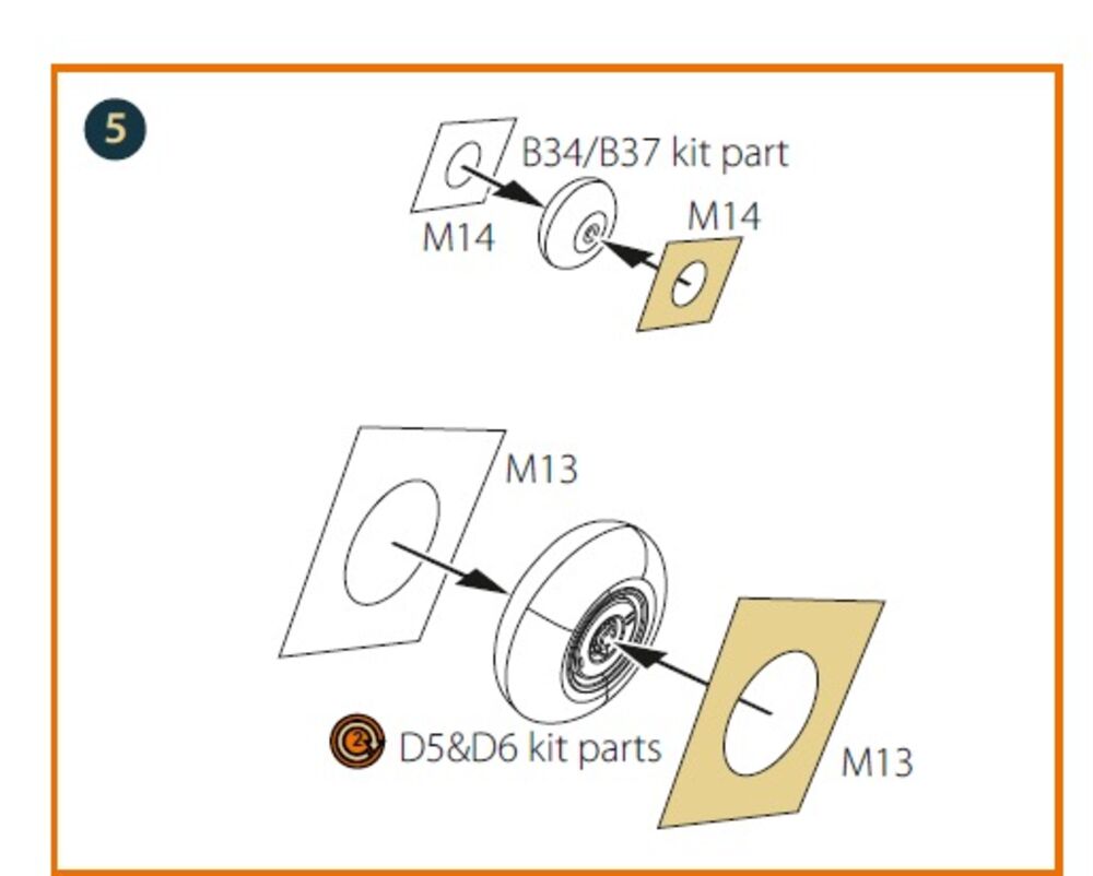 Hs 129B2/3 double-sided painting mask for Takom kit