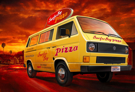 Stranger Things VW T3 Bus Surfer Boy