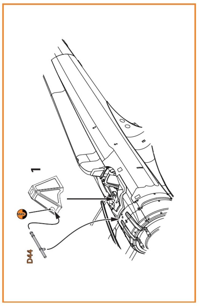 A5M2b Claude (late version) vacuum formed canopy for CP kit CP72009