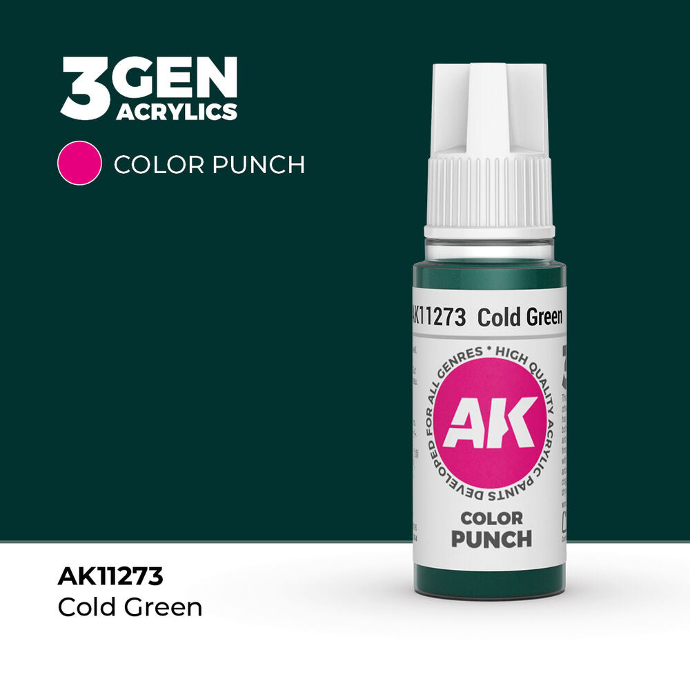 Cold Green COLOR PUNCH 17 ml