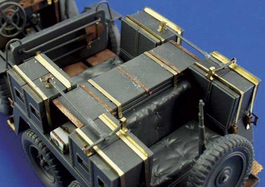 Krupp Protze Kfz. 69 mit 3,7 cm Pak für Tamiya Bausatz 35259