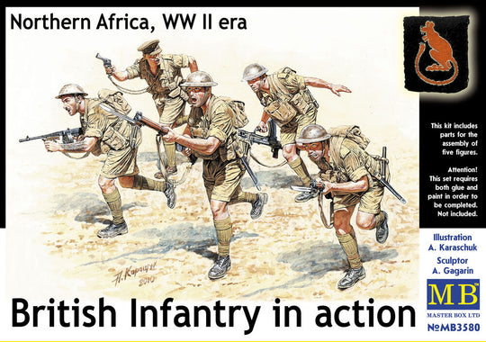 British Infantry North Africa Desert