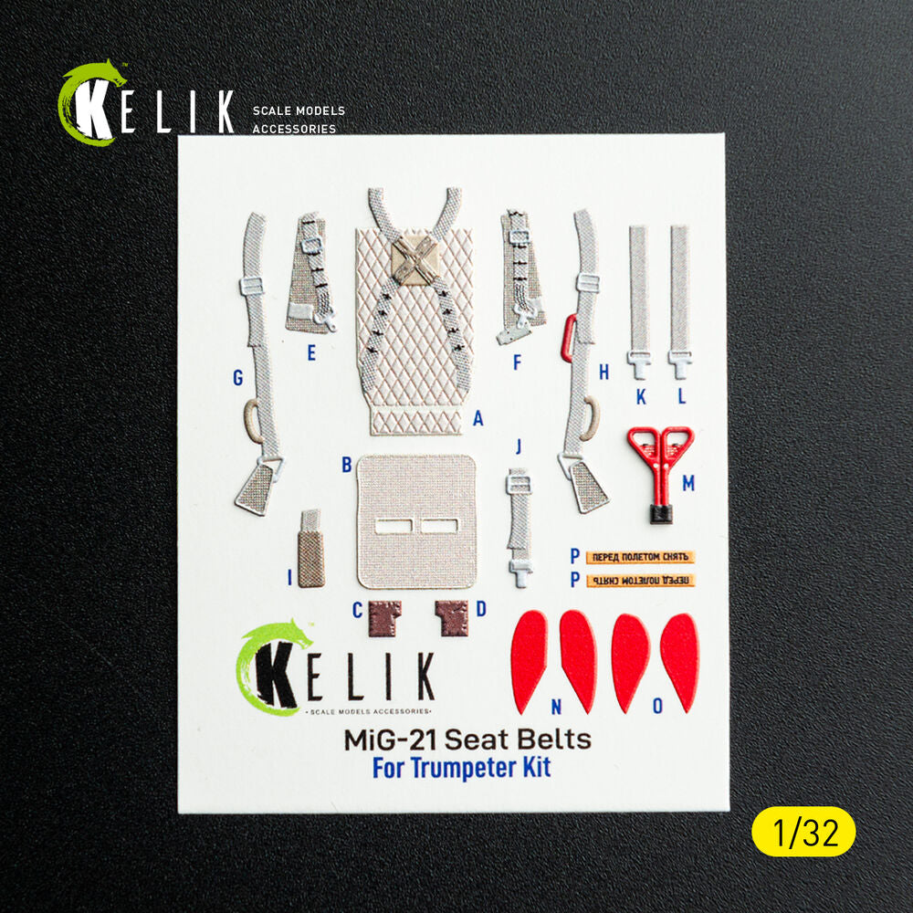 MiG-21 F-13 - interior 3D decals for Trumpeter kit