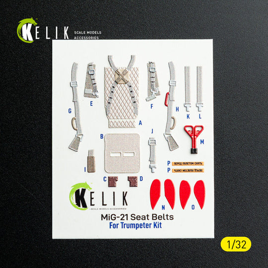 MiG-21 F-13 - interior 3D decals for Trumpeter kit