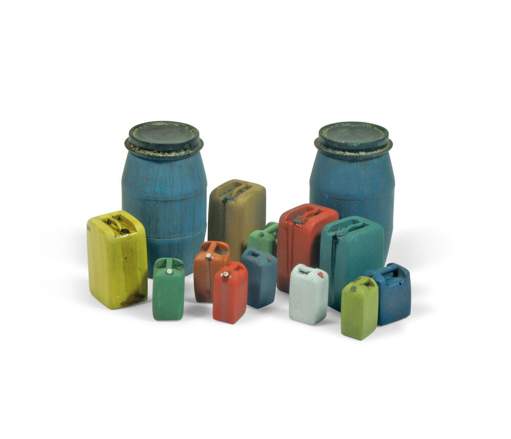 Vallejo Scenics: Assorted Modern Plastic Drums #2