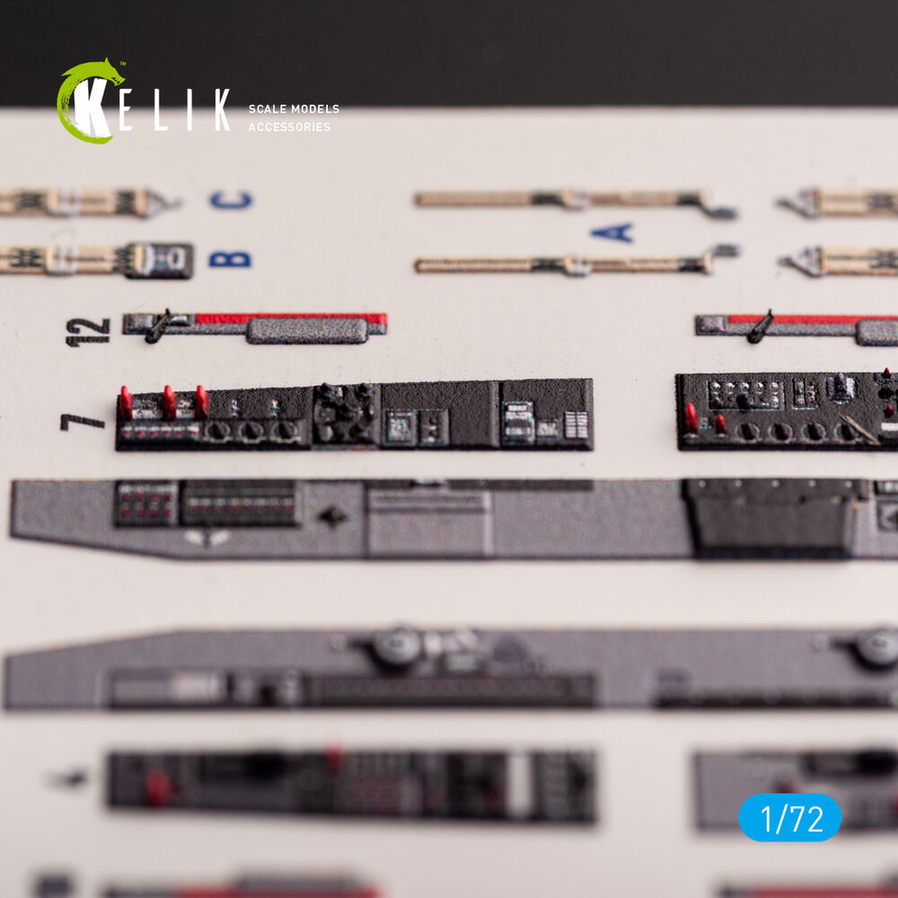 T-33A Shooting Star - interior 3D decals for Platz kit