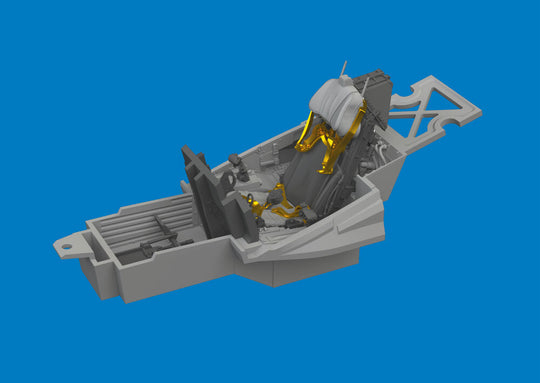 F-35C cockpit PRINT for Tamiya