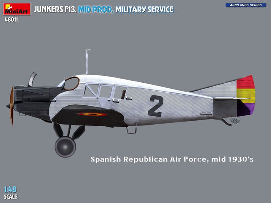 Junkers F13. Mid Prod. Military Service