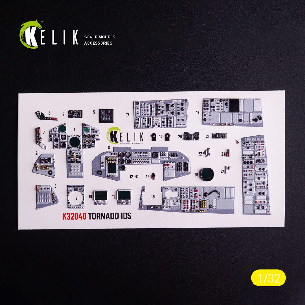 Tornado IDS - interior 3D decals for Italeri kit