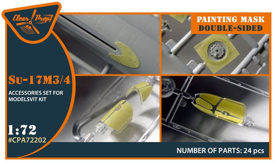 Su-17M3/4 double-sided painting mask for Modelsvit kit
