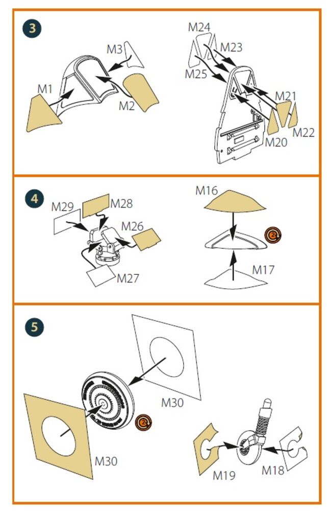 D3A2 VAL (close canopy) painting mask for Wingsy Kits
