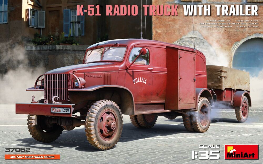 K-51 Radio Truck w/ Trailer