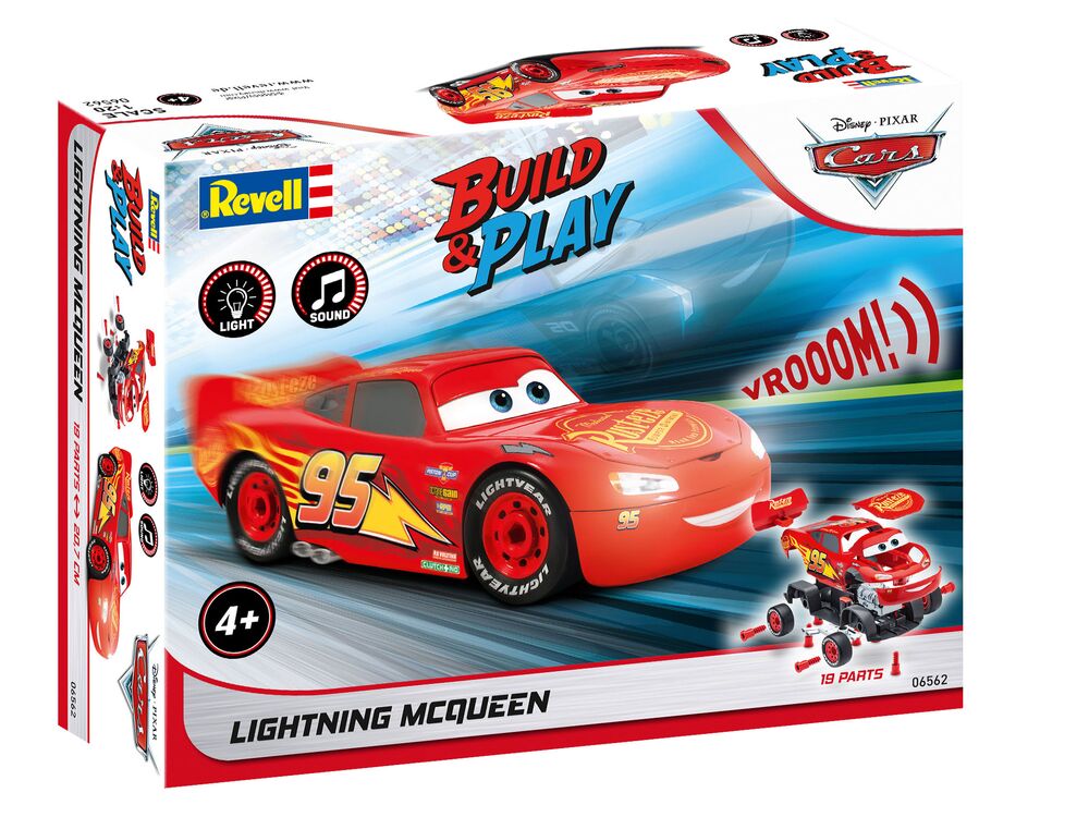 Lightning McQueen Disney-Cars Auto mit Licht&Sound