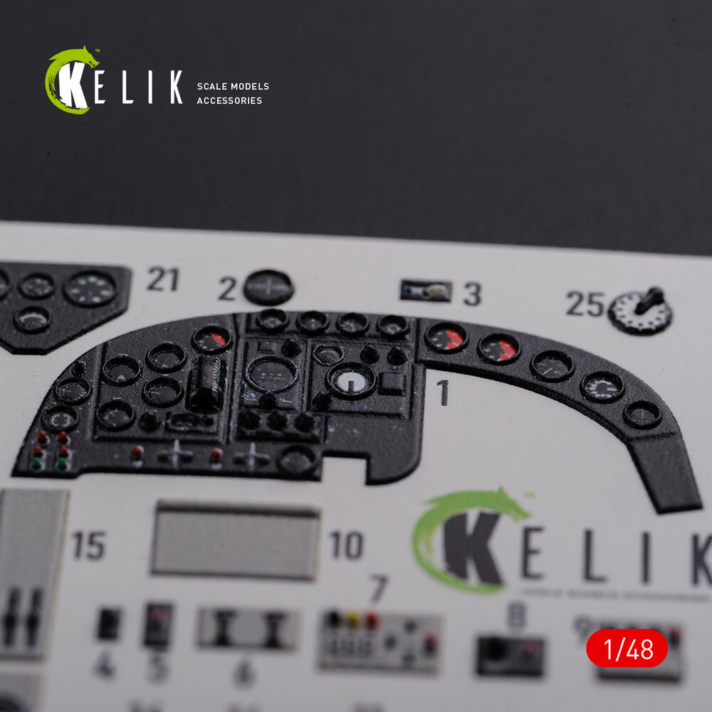 KI-21 interior 3D decals for ICM kit