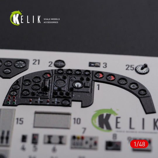 KI-21 interior 3D decals for ICM kit