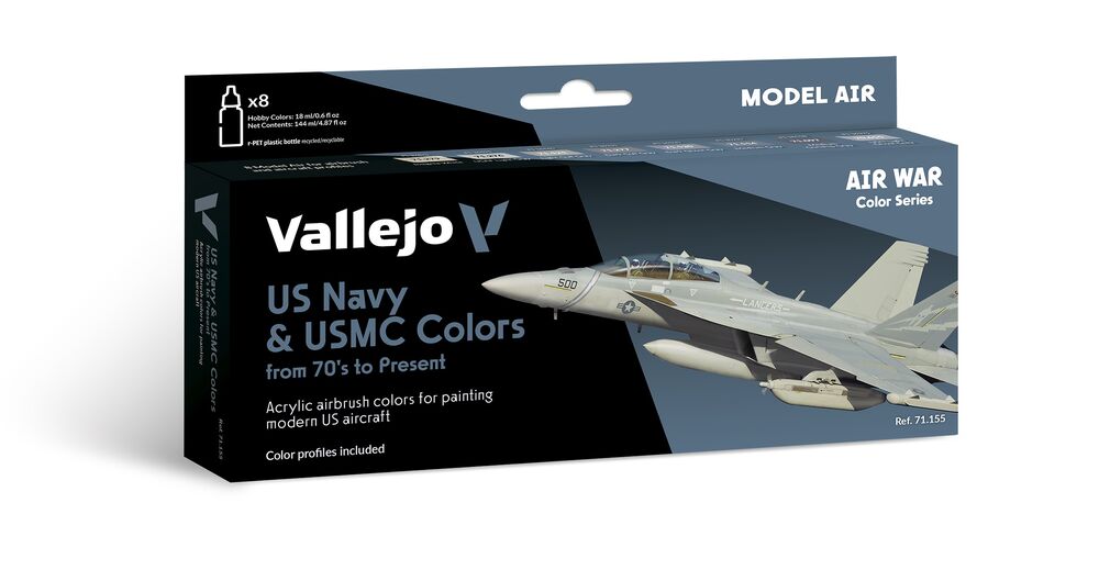 Model Air: US Navy & USMC Colors from 70's to present 18 ml