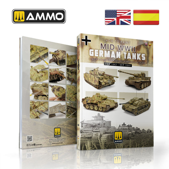 How to Paint Mid WWII German Tanks (FEB 1943 - SEP 1944) (English, Spanish)