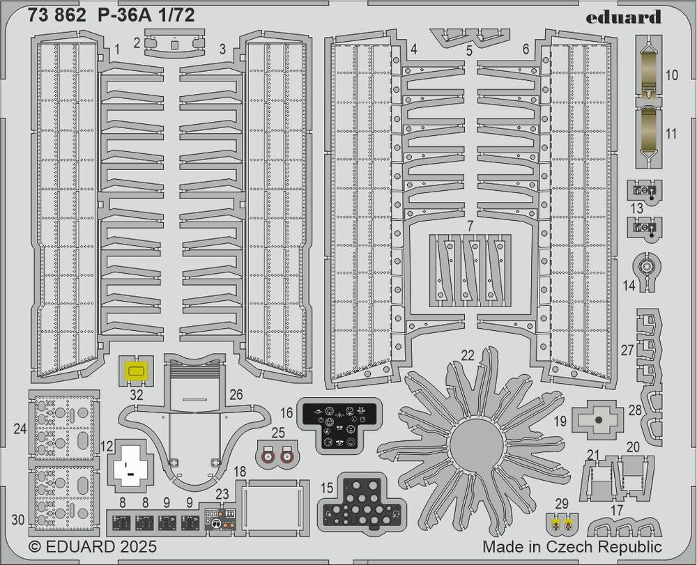 P-36A for Arma Hobby