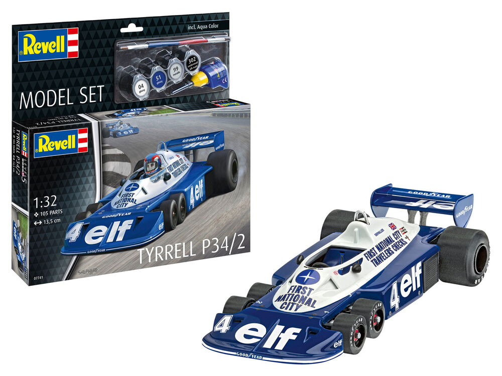 Model Set Tyrrel P34/2 6-Wheeler