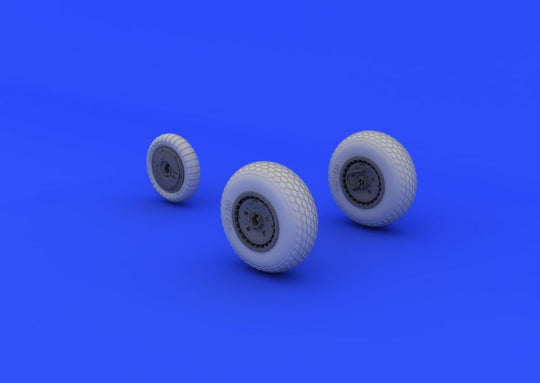 Me 262 wheels for Tamiya