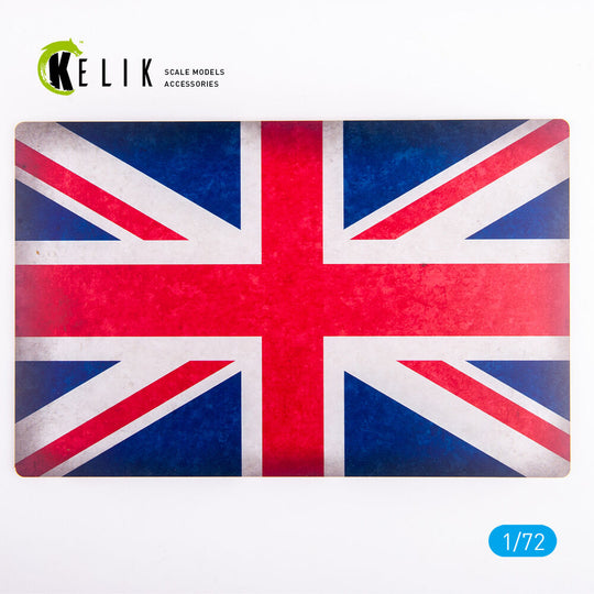 Great Britain Flag - Base - Acrylic 3 mm (280 x 180 mm) (170 g)