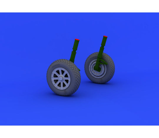 F4U-1 wheels for Tamiya
