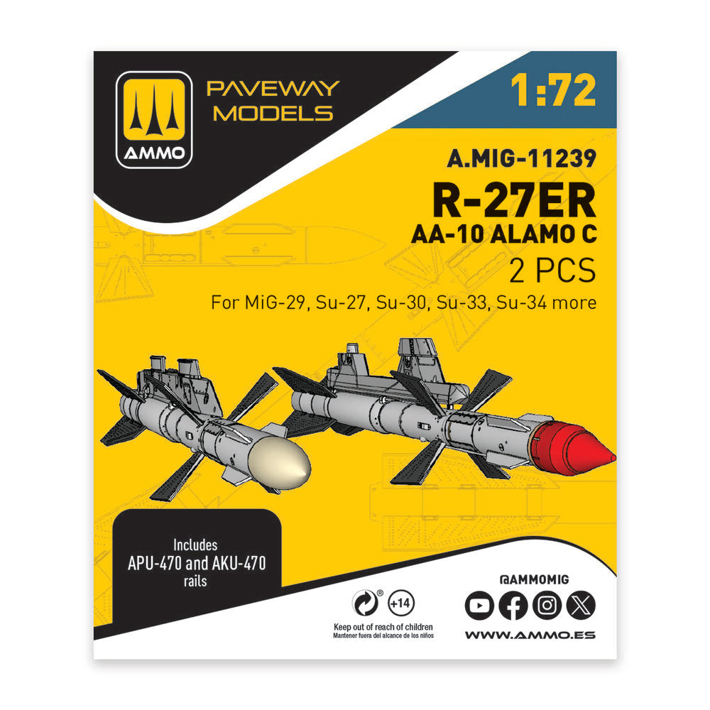 R-27ER - AA-10 Alamo C (2 pcs)