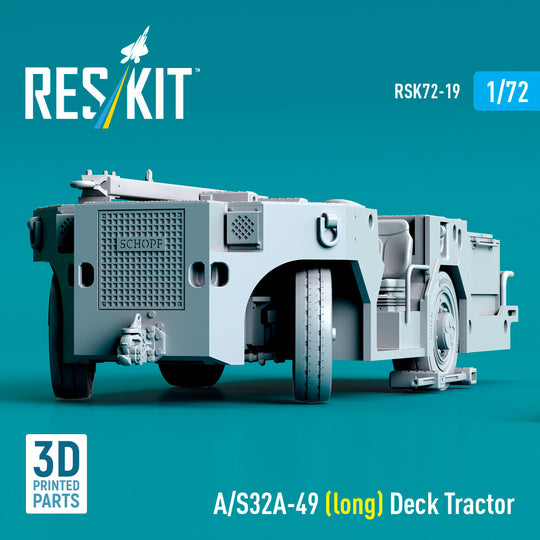A/S32A-49 (long) Deck Tractor (3D Printed model kit)