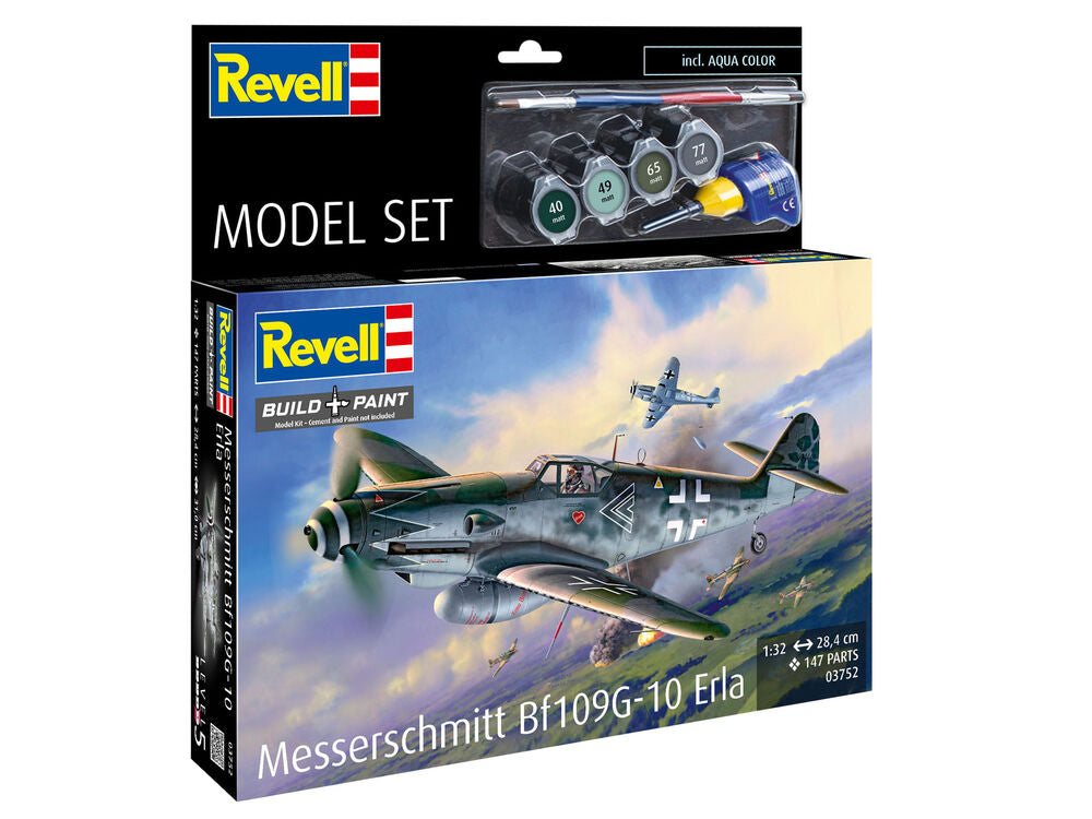 Model Set Messerschmitt Bf109G-10 Erla