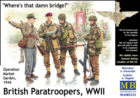 British Paratroopers WWII Operation Market Garden 1944
