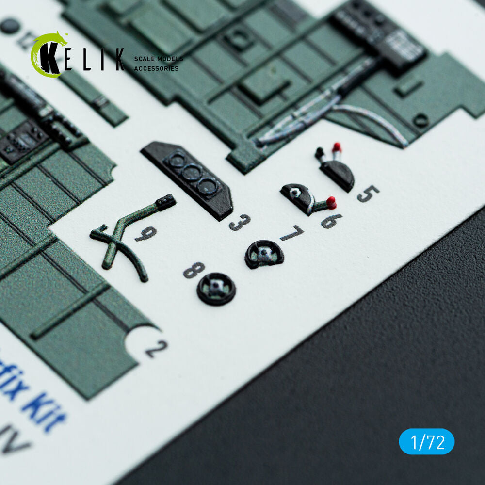 Bristol Blenheim Mk.IV - interior 3D decals for Airfix kit