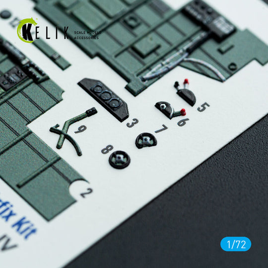 Bristol Blenheim Mk.IV - interior 3D decals for Airfix kit