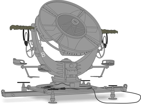 Ringtrichter Richtungshörer Horchgerät (RRH)-German WW2 Acoustic Monitori