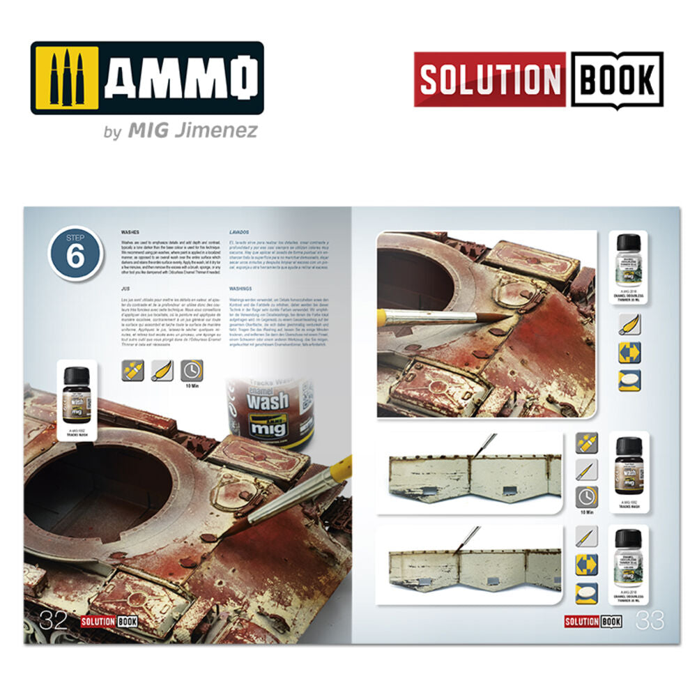 SOLUTION BOOK 12 - How to Paint Realistic Rust (English, Castellano, Français, Deutsch)