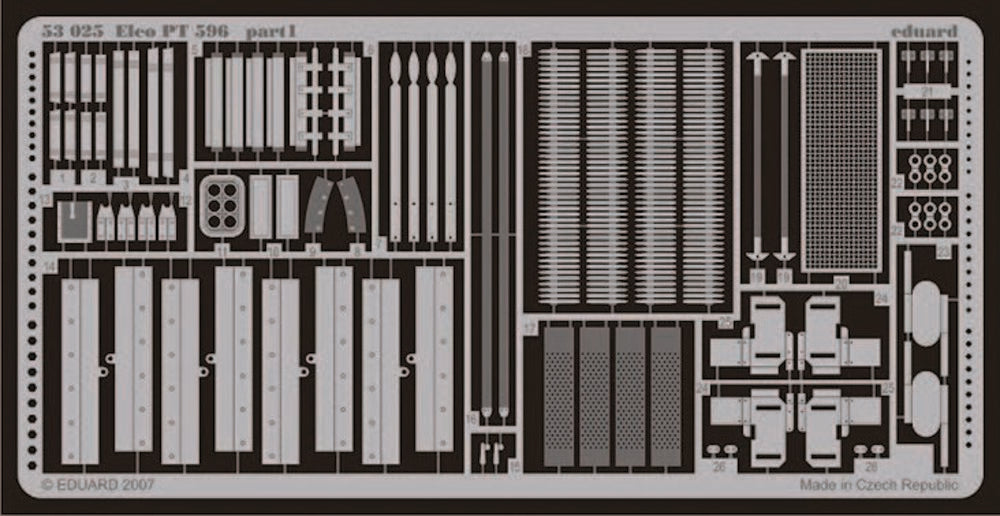 Elco PT-596 Torpedoboot für Italeri-Bausatz