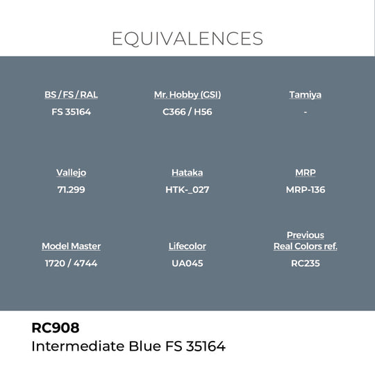 Real Colors: Intermediate Blue FS 35164 17 ml.