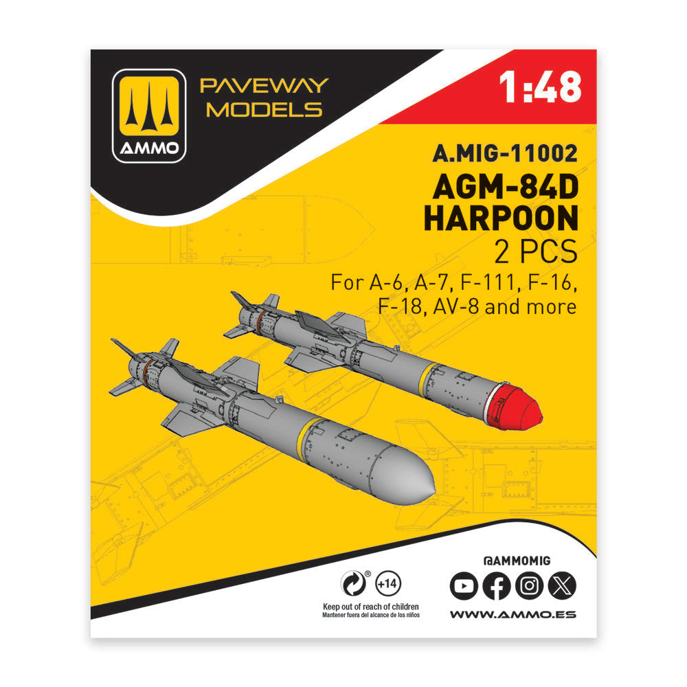 AGM-84D Harpoon (2 pcs)