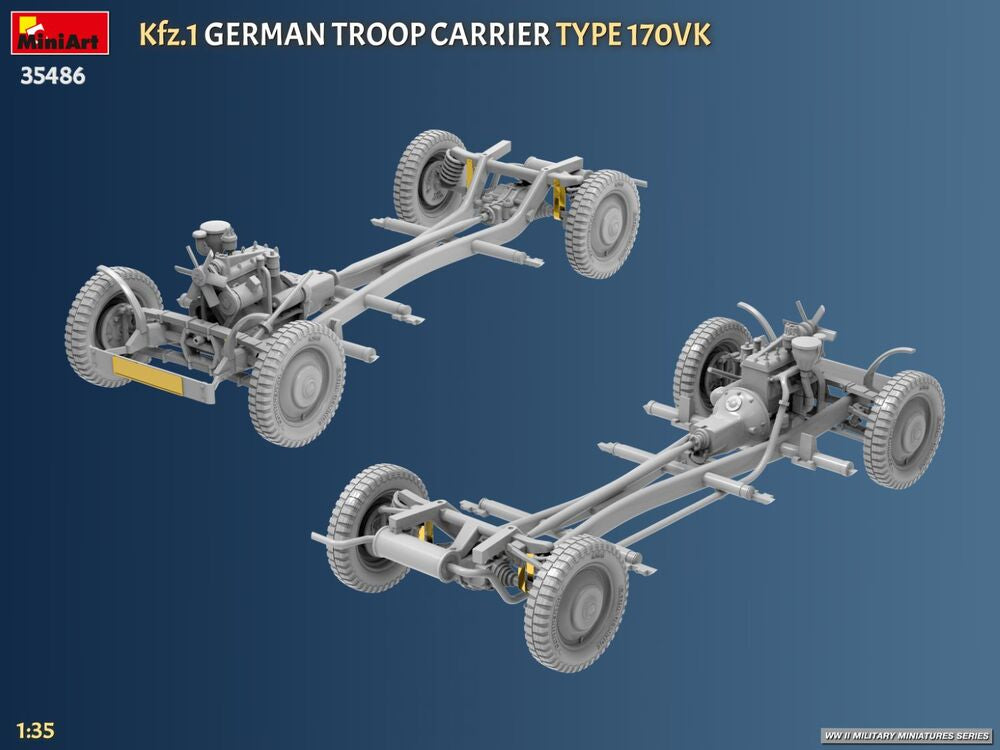 Kfz.1 German Troop Carrier Type 170VK