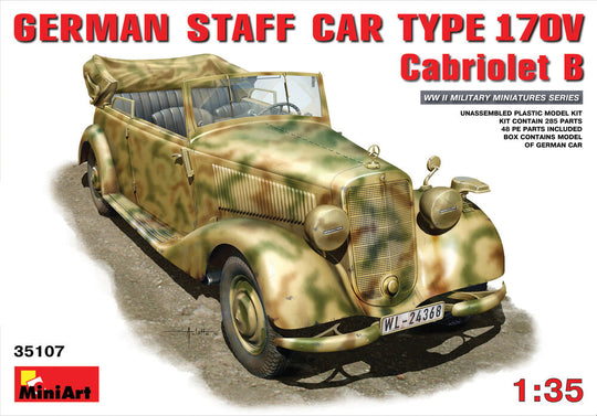 German Staff Car MB 170V. Cabriolet