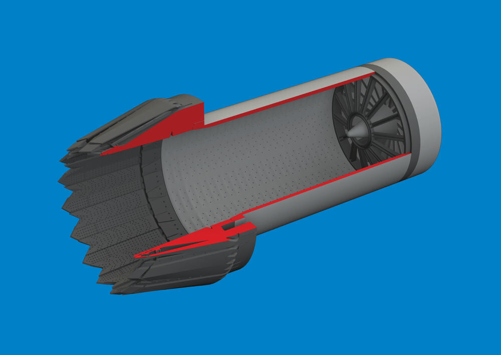 F-35C exhaust nozzle PRINT  TAMIYA