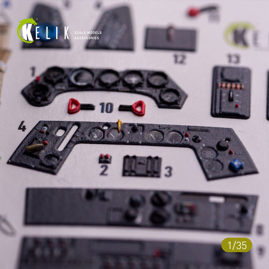 FW-190A-8 - interior 3D decals for Border Models kit