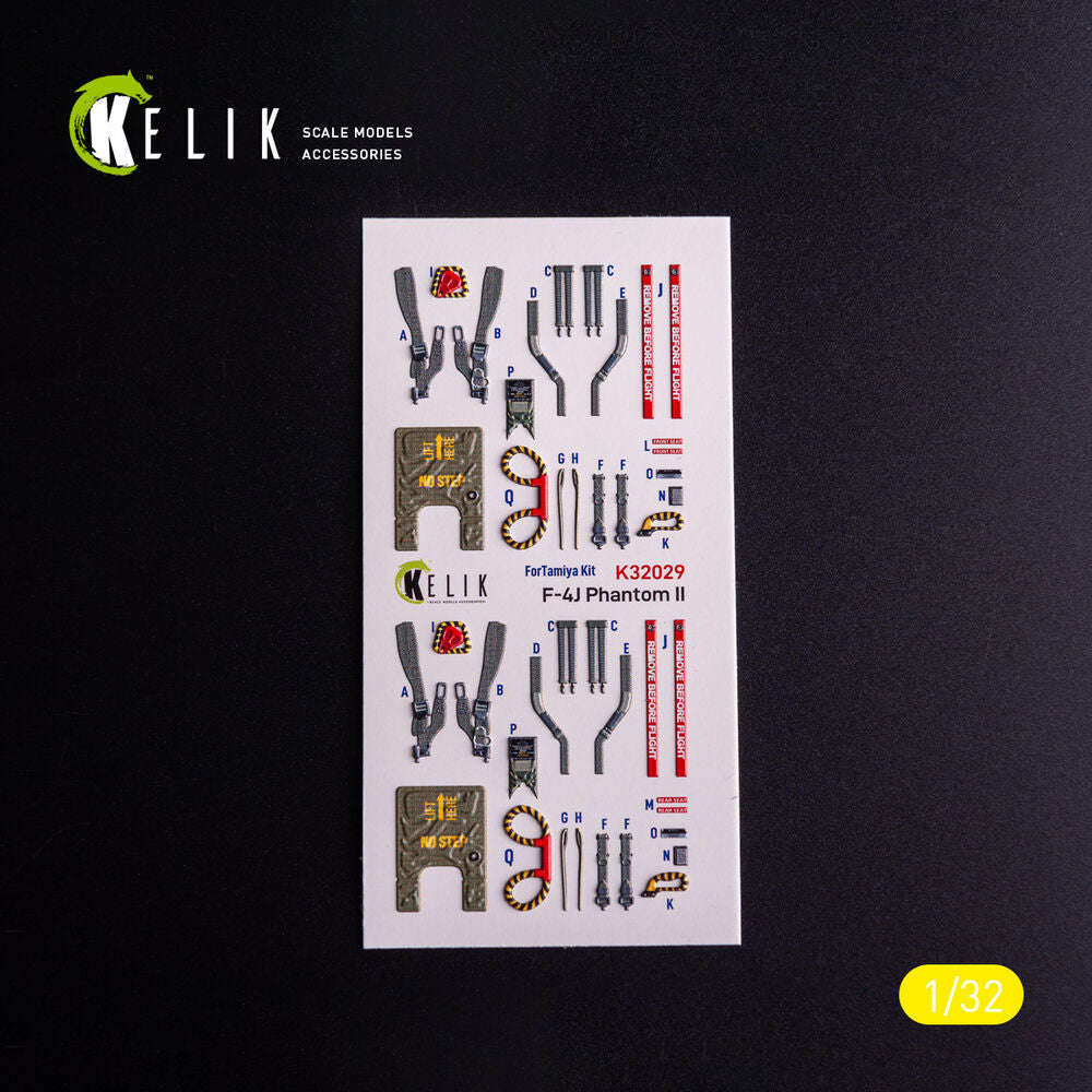 F-4J - interior 3D decals for Tamiya kit