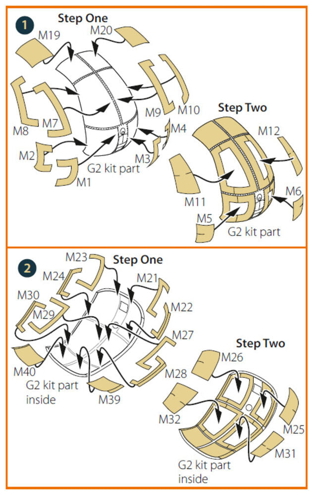 MH-6/AH-6J double-sided painting mask for ICM