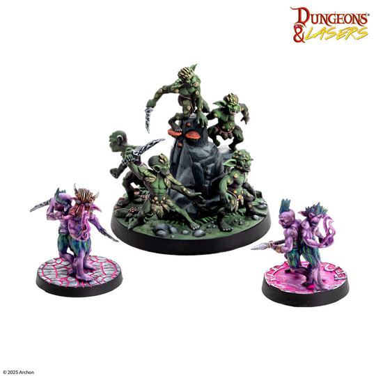 DUNGEONS & LASERS Scareguards Archipelago Raiders and Beasts