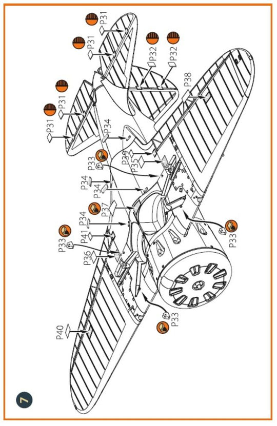 I-16 type 5 EXTERIOR PE parts for CP kits