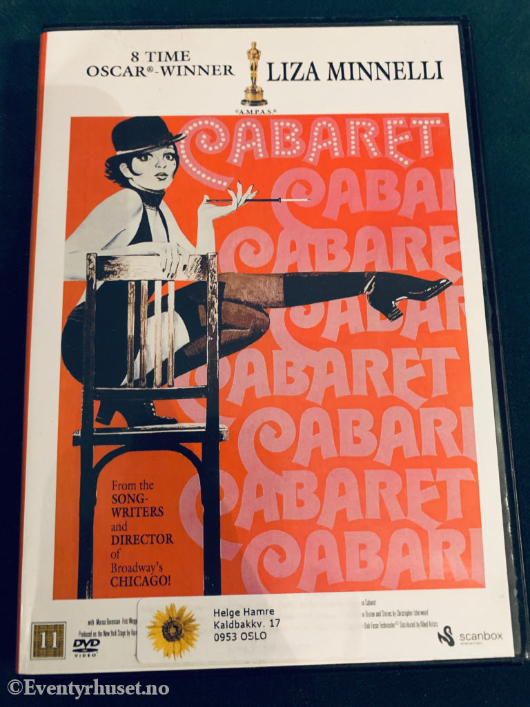 Cabaret. 1972. DVD.